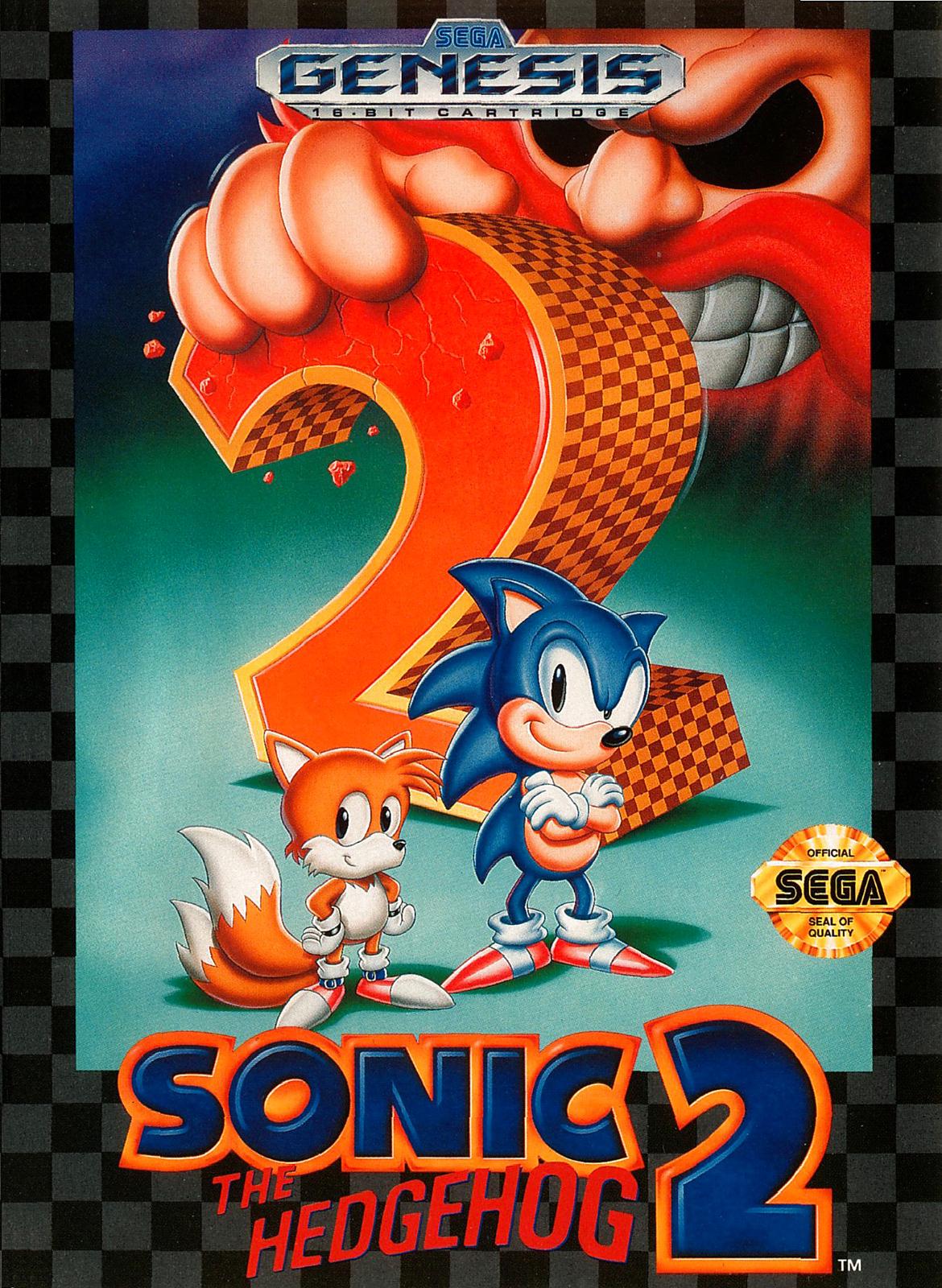 Sonic the Hedgehog 2 - Sega Genesis - Complete