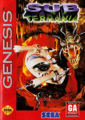 Sub Terrania - Sega Genesis - Game Only