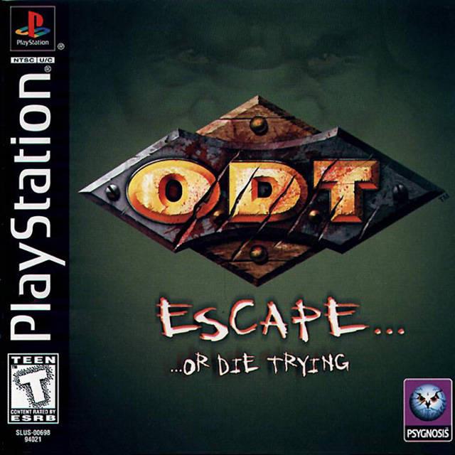 ODT Escape or Die Trying - Sony PlayStation 1 - Complete