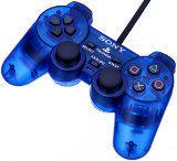Blue DualShock Controller - Sony PlayStation 2 - Controller Only