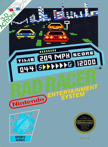 Rad Racer - Nintendo NES - Game Only