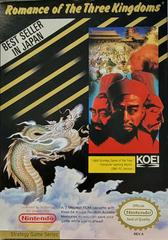 Romance of the Three Kingdoms - Nintendo NES - Game Only