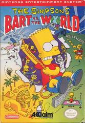 Simpsons Bart vs the World - Nintendo NES - Game Only