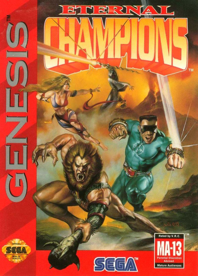 Eternal Champions - Sega Genesis - Game and Box Only