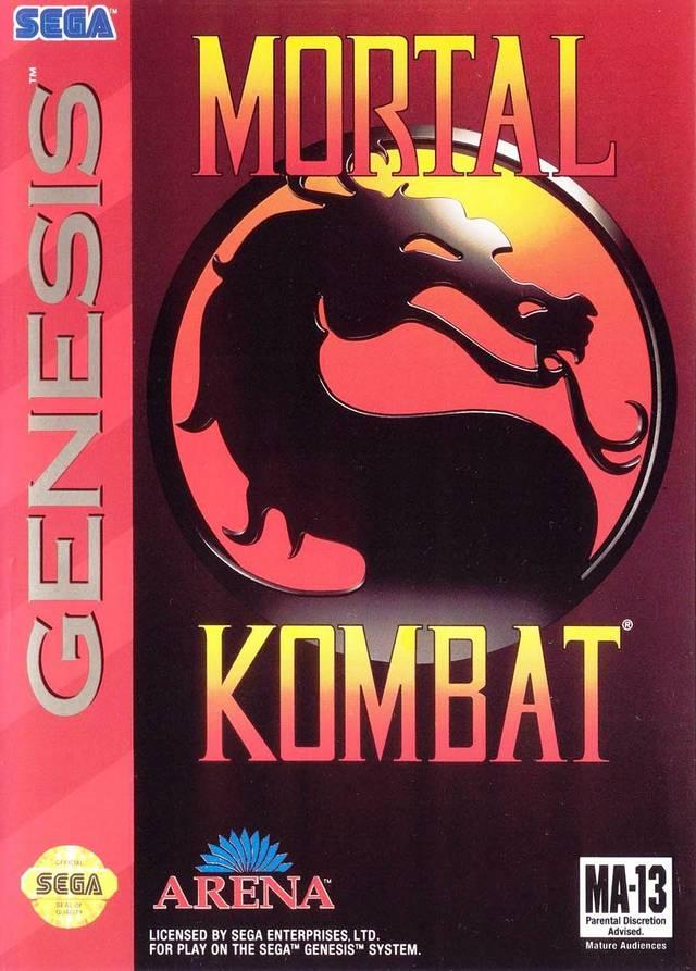 Mortal Kombat - Sega Genesis - Game and Box Only