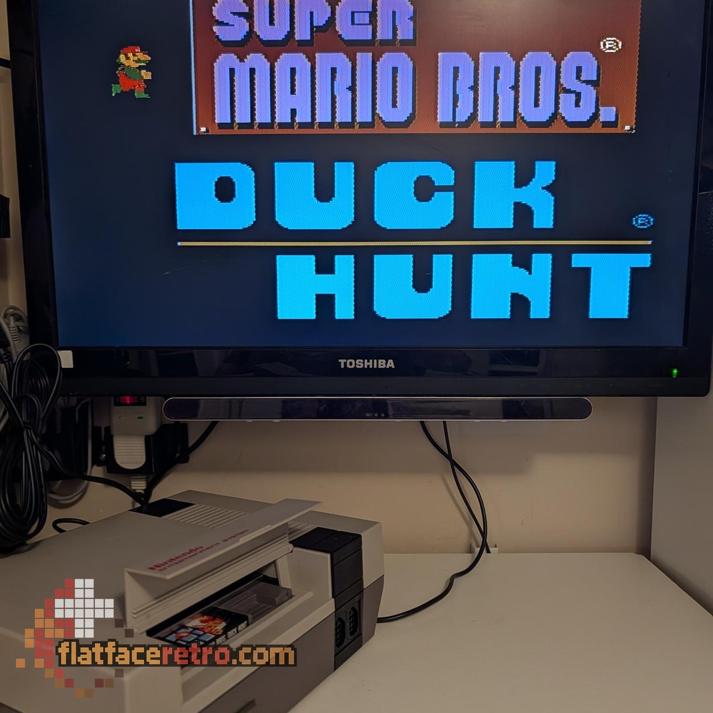 NES Zapper Mario Duck Hunt Console Lot - Nintendo NES - Bundle items only