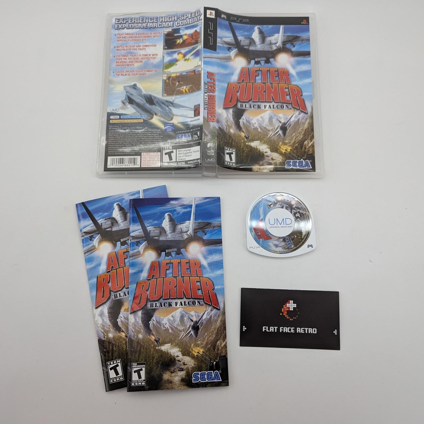 After Burner Black Falcon - Sony PSP - Complete