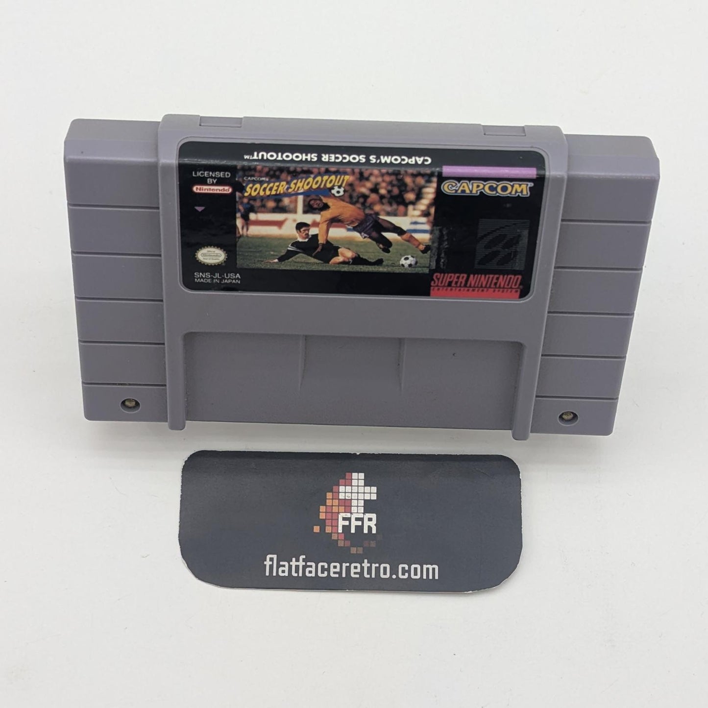 Capcom's Soccer Shootout - Nintendo SNES - Game Only
