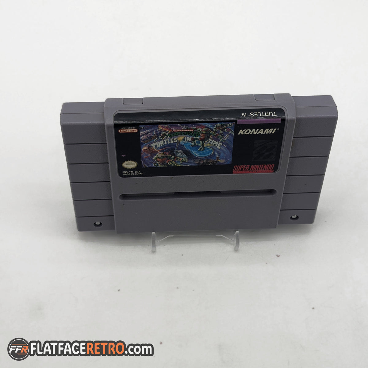 Teenage Mutant Ninja Turtles IV Turtles in Time - Nintendo SNES - Game Only