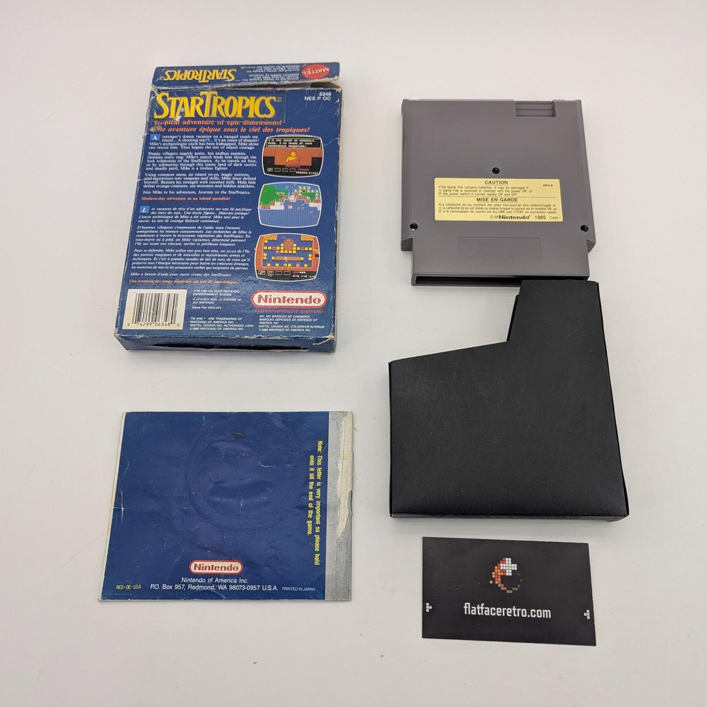 Star Tropics - Nintendo NES - Complete