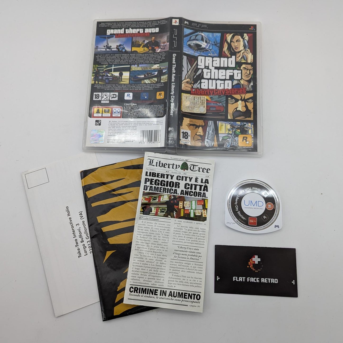 Grand Theft Auto Liberty City Stories - Sony PSP - Complete