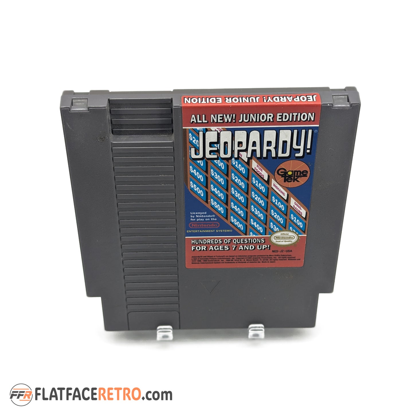 Jeopardy Jr - Nintendo NES - Game Only