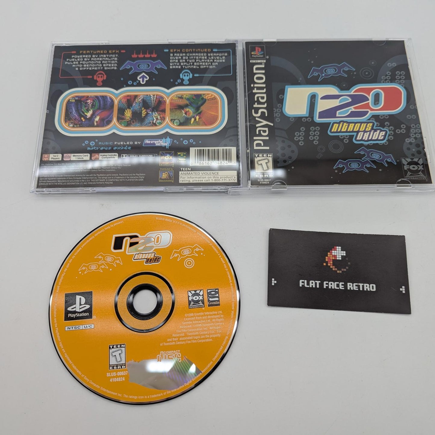N2O Nitrous Oxide - Sony PlayStation 1 - Complete