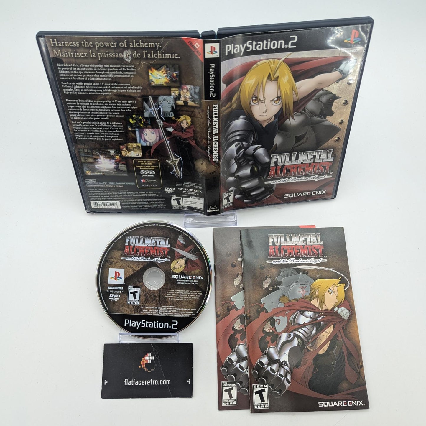 Fullmetal Alchemist Broken Angel - Sony PlayStation 2 - Complete