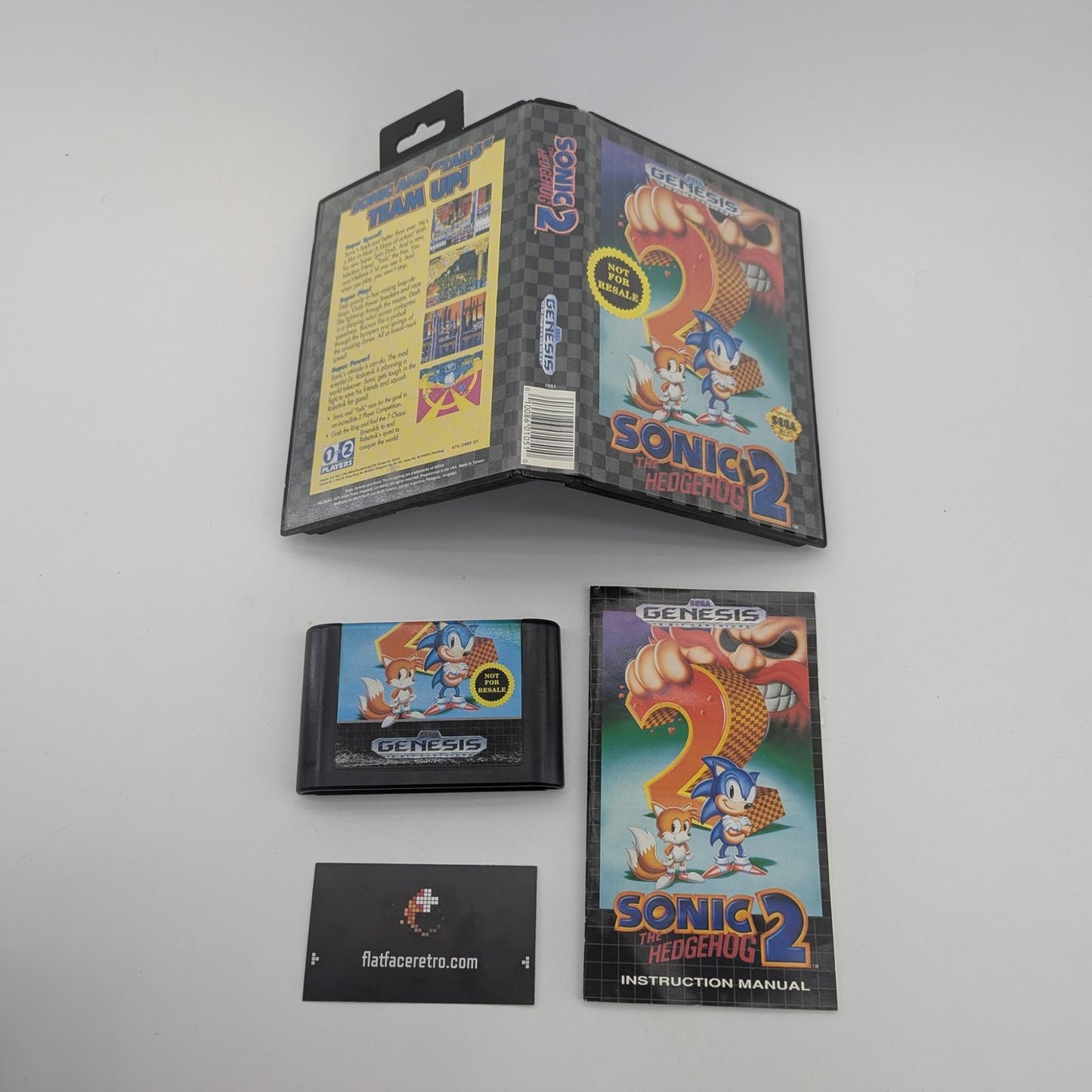 Sonic the Hedgehog 2 - Sega Genesis - Complete