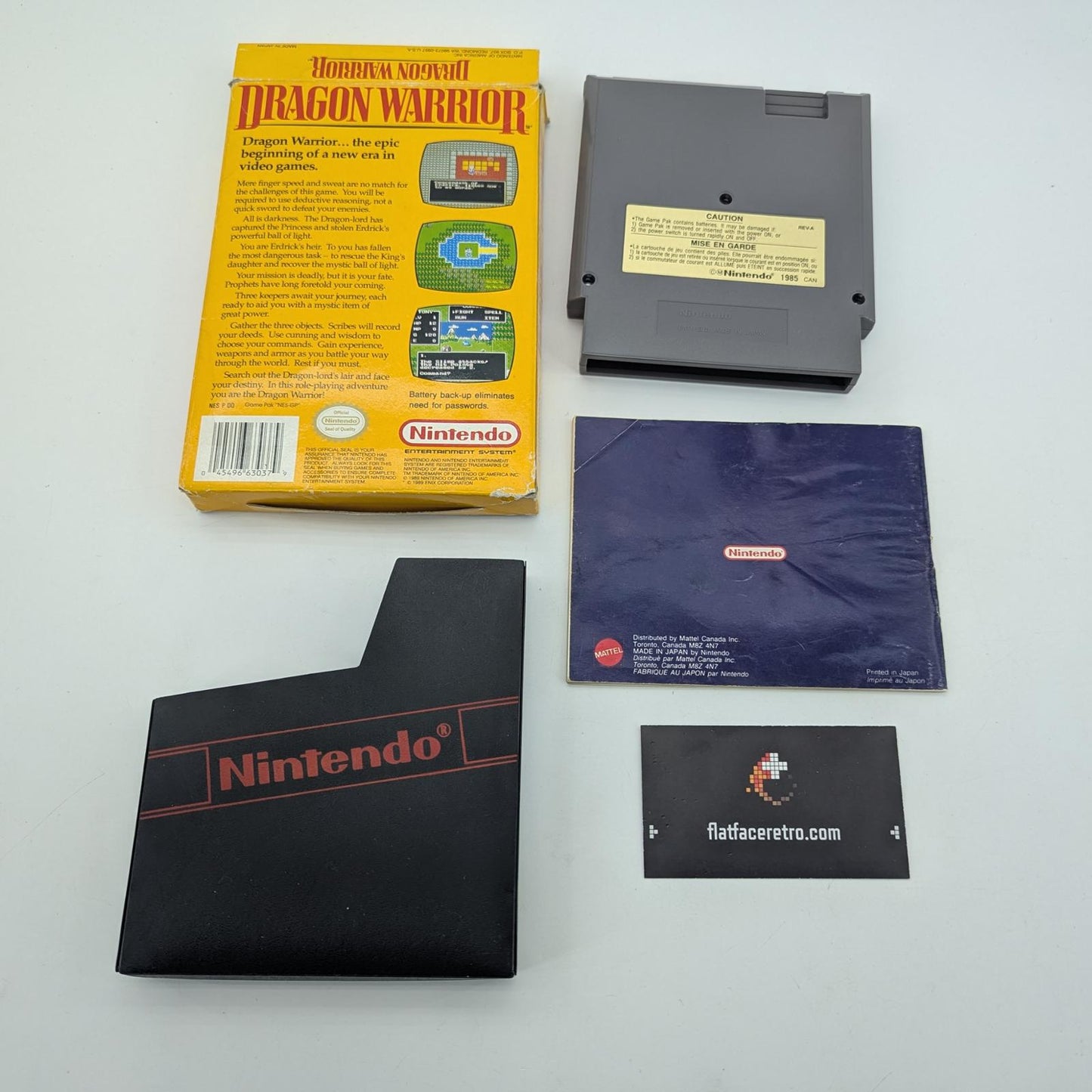Dragon Warrior - Nintendo NES - Complete