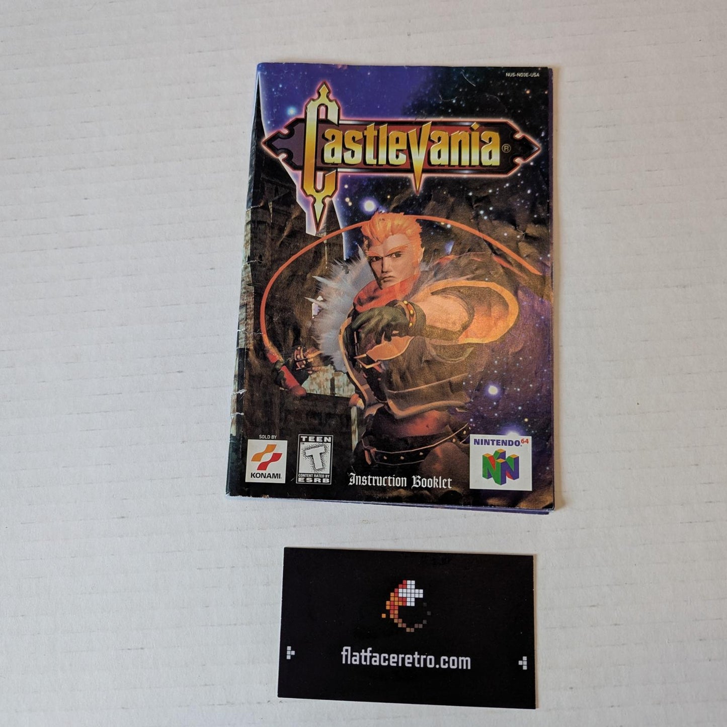 Castlevania - Nintendo 64 - Manual Only