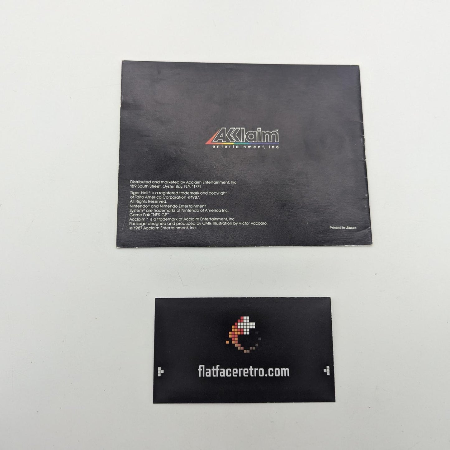 Tiger-Heli - Nintendo NES - Manual Only