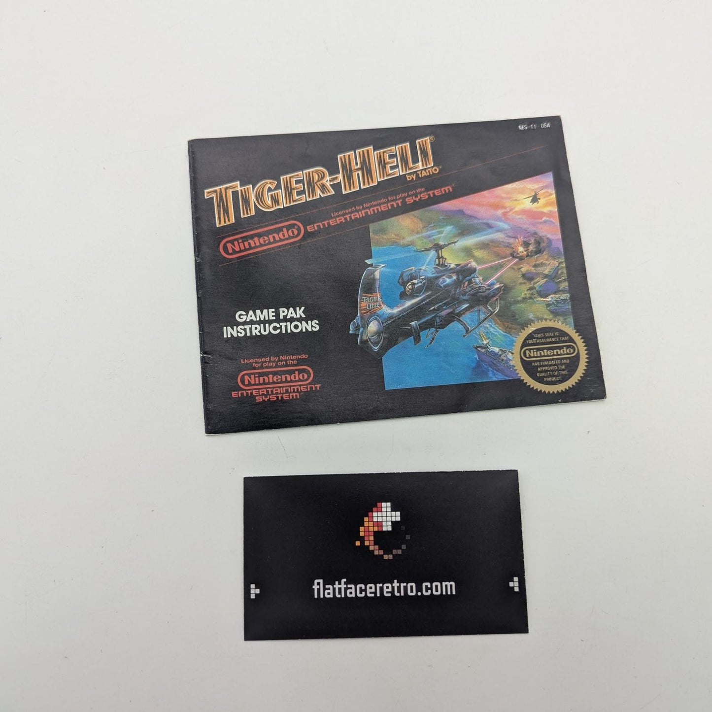 Tiger-Heli - Nintendo NES - Manual Only