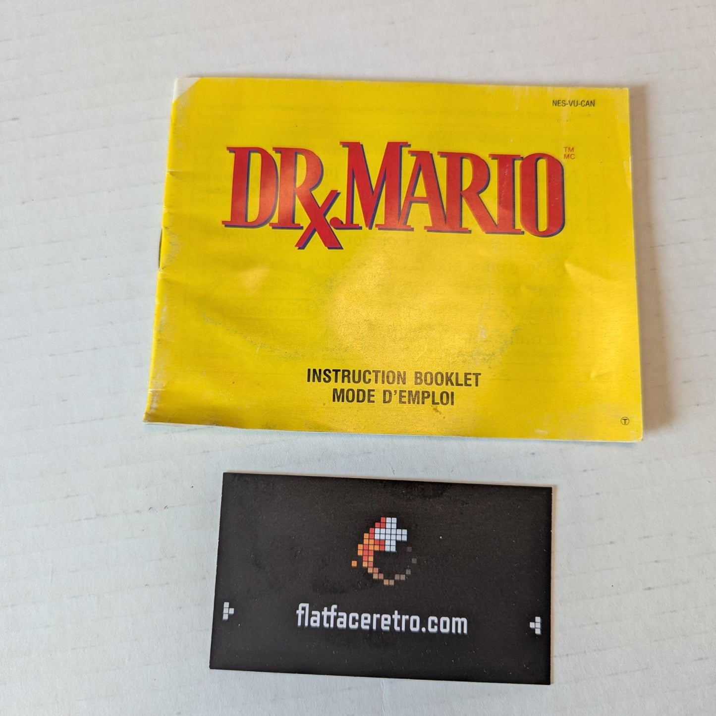 Dr. Mario - Nintendo NES - Manual Only