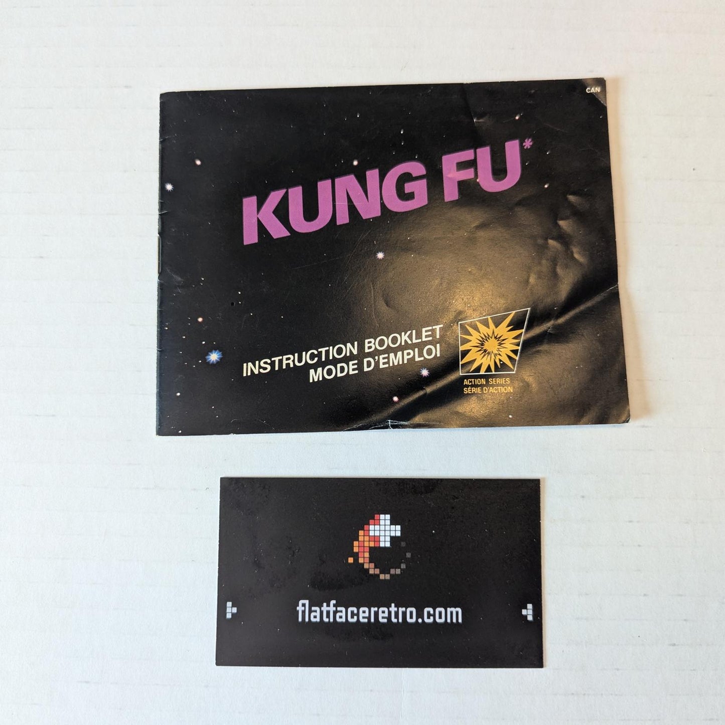 Kung Fu [BL] - Nintendo NES - Manual Only