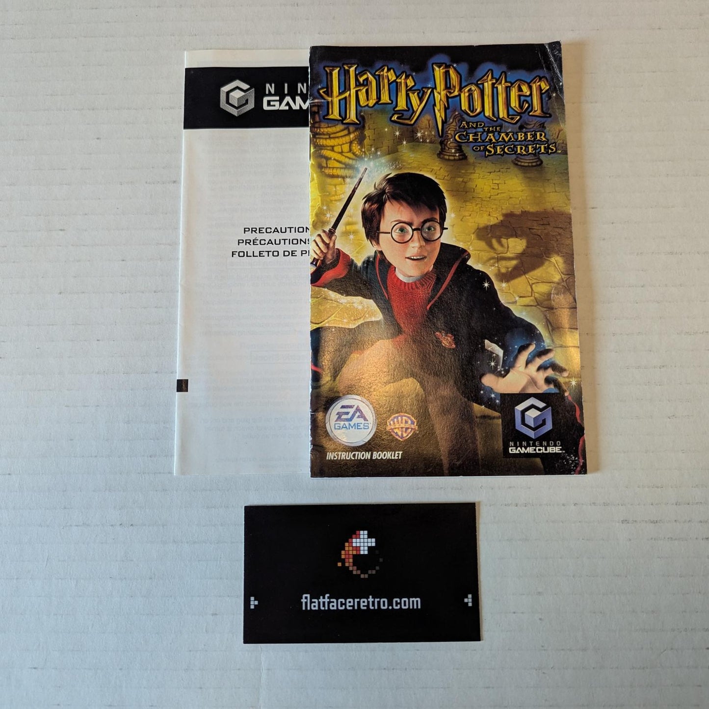 Harry Potter Chamber of Secrets - Nintendo Gamecube - Manual Only