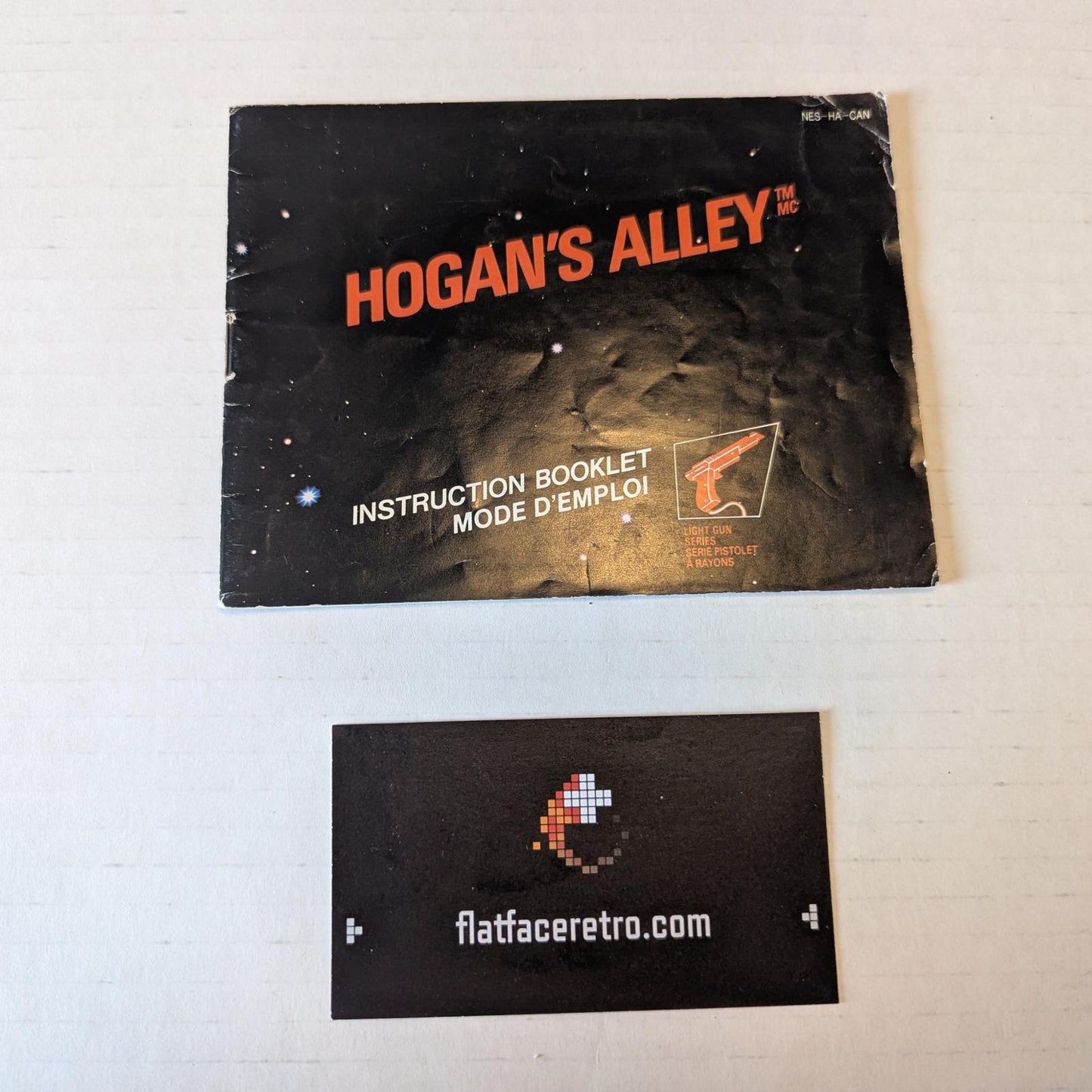 Hogan's Alley [BL] - Nintendo NES - Manual Only