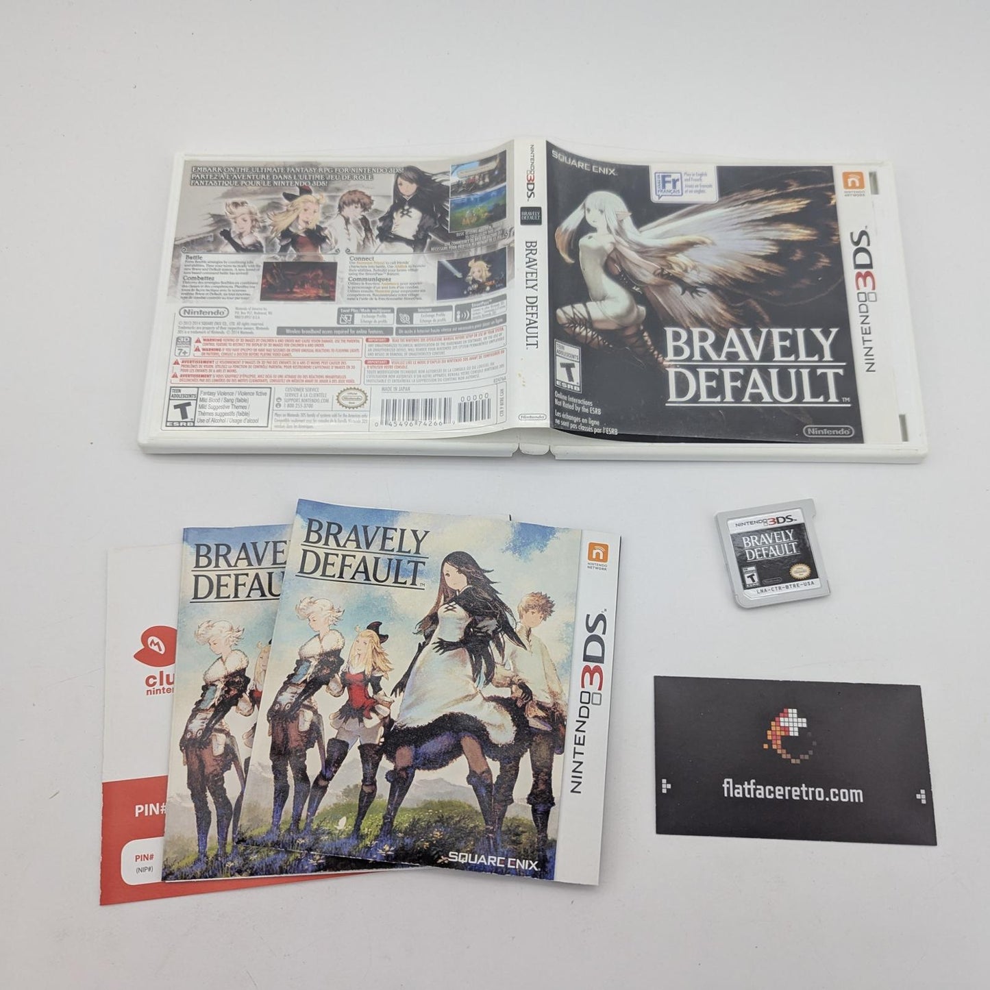 Bravely Default - Nintendo 3DS - Complete