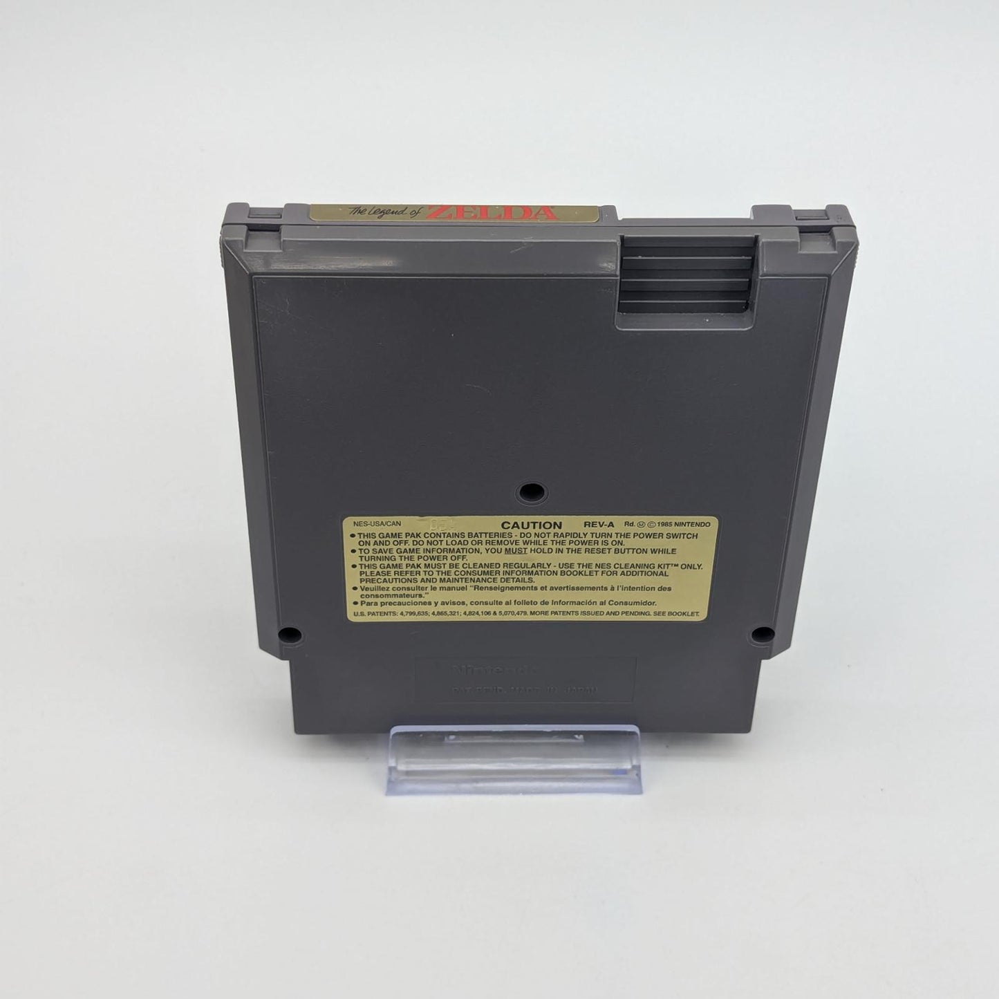 Legend of Zelda [Gray Cart] - Nintendo NES - Game Only