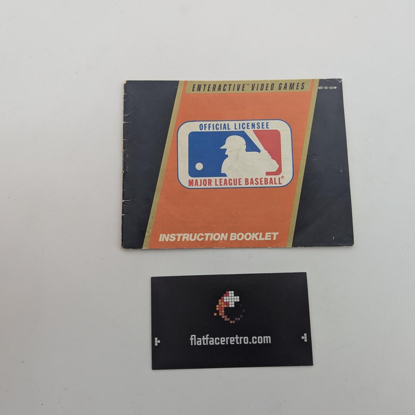 Major League Baseball - Nintendo NES - Manual Only