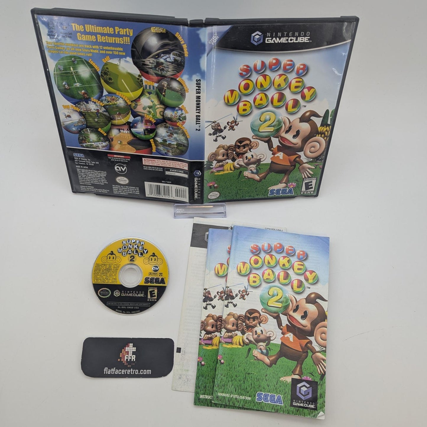 Super Monkey Ball 2 - Nintendo Gamecube - Complete