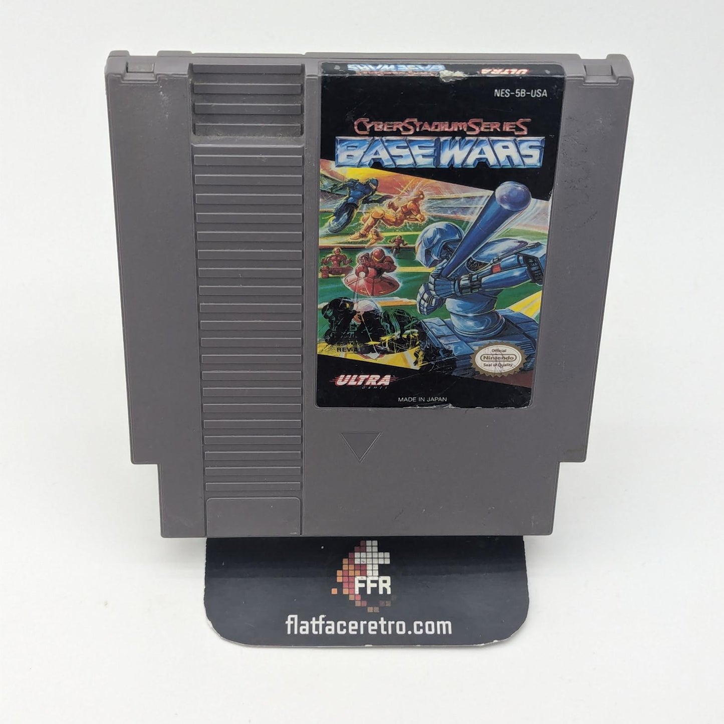 Cyberstadium Series Base Wars - Nintendo NES - Game Only