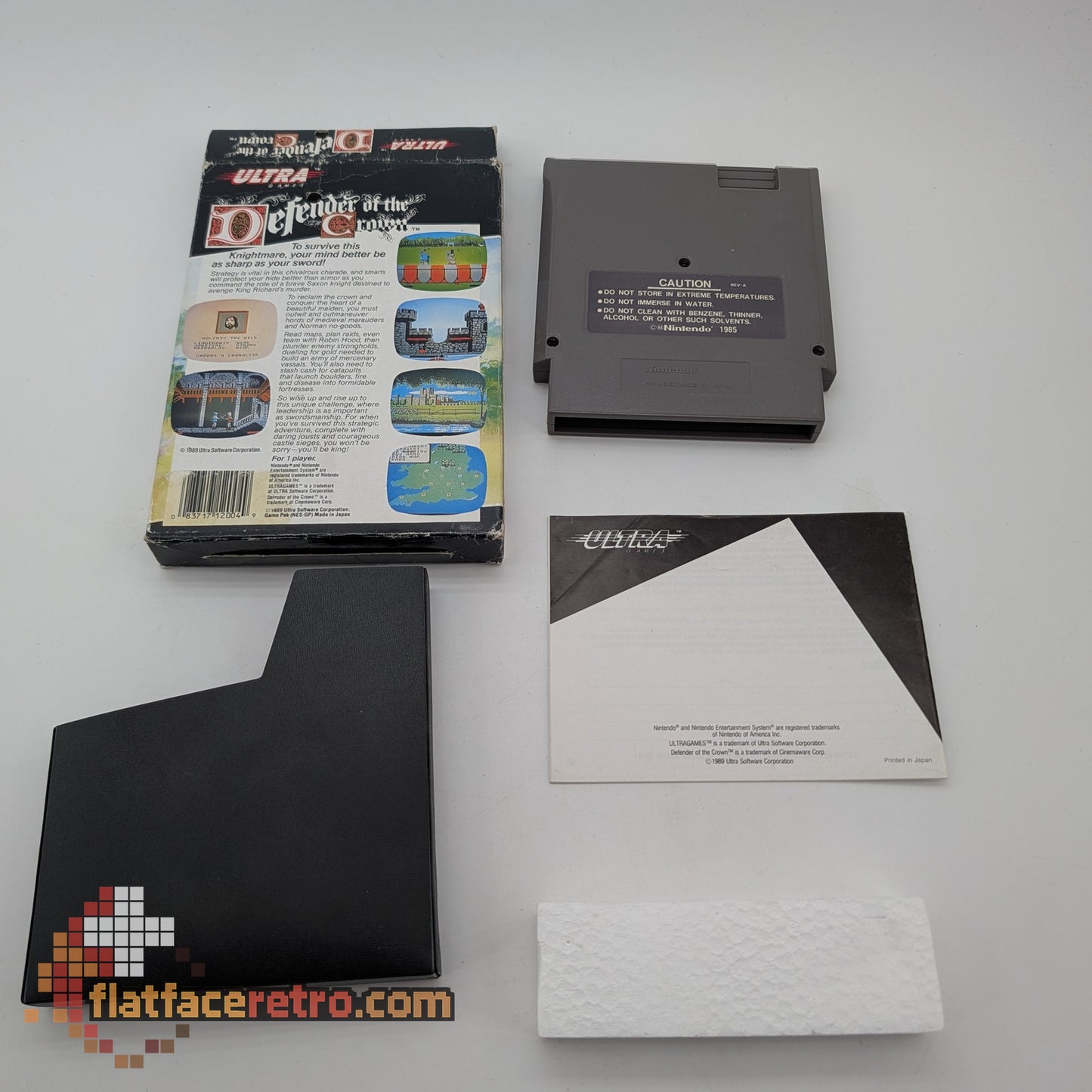 Defender of the Crown - Nintendo NES - Complete
