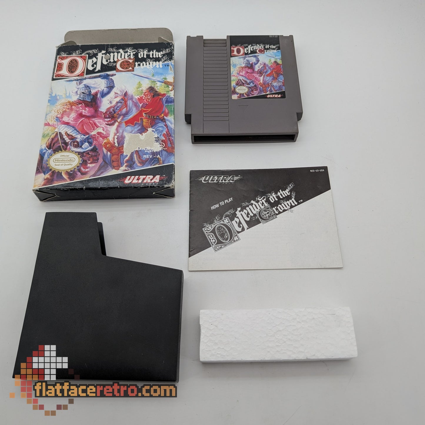 Defender of the Crown - Nintendo NES - Complete