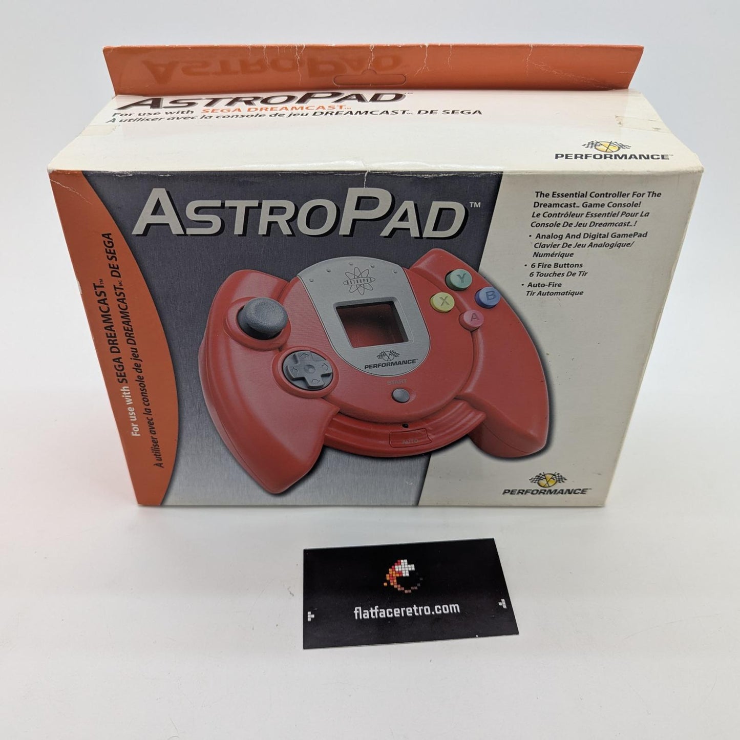 Red AstroPad Dreamcast Controller - Sega Dreamcast - Sealed