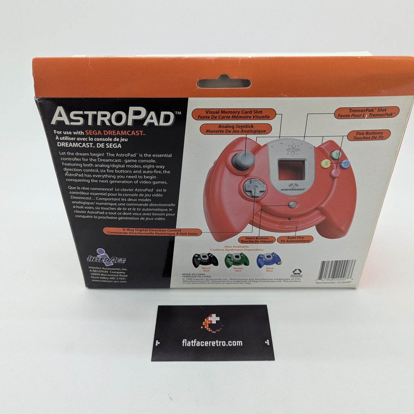 Red AstroPad Dreamcast Controller - Sega Dreamcast - Sealed
