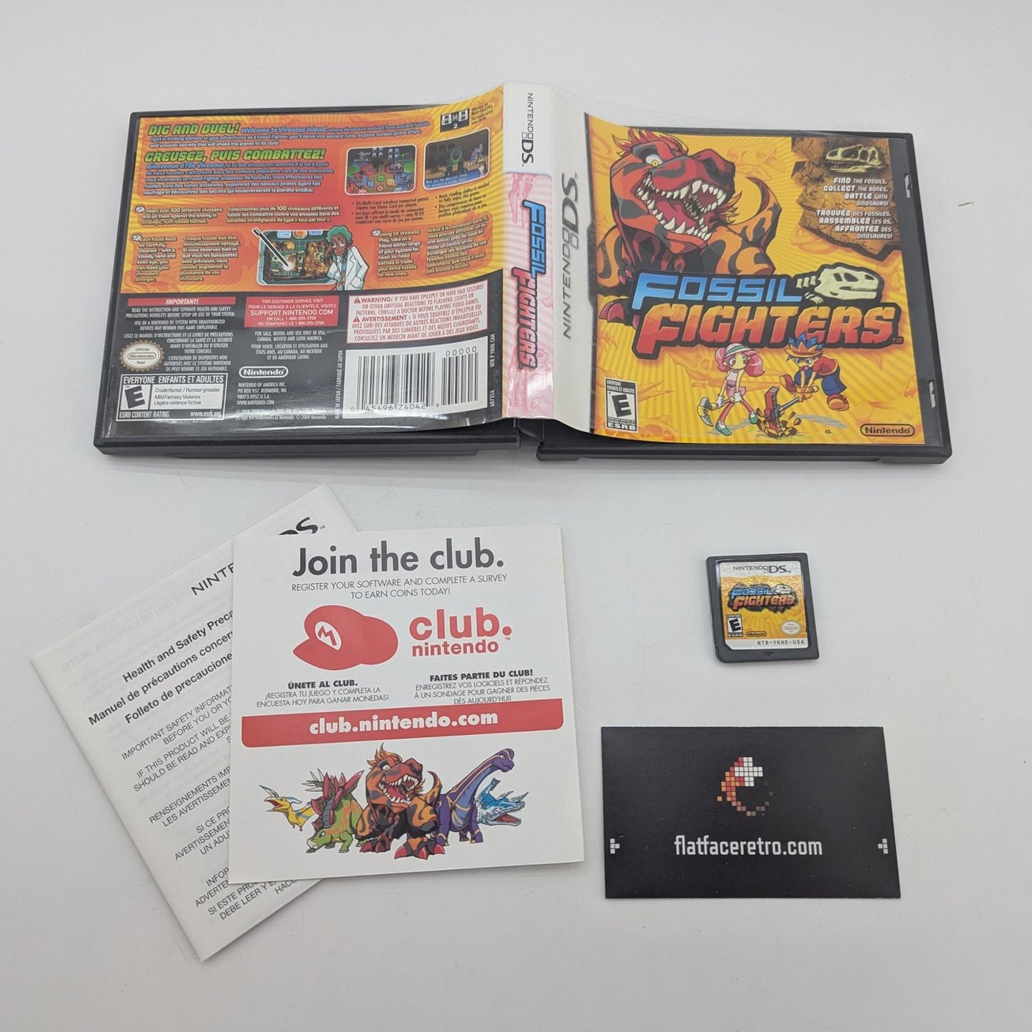 Fossil Fighters - Nintendo DS - Game and Box Only
