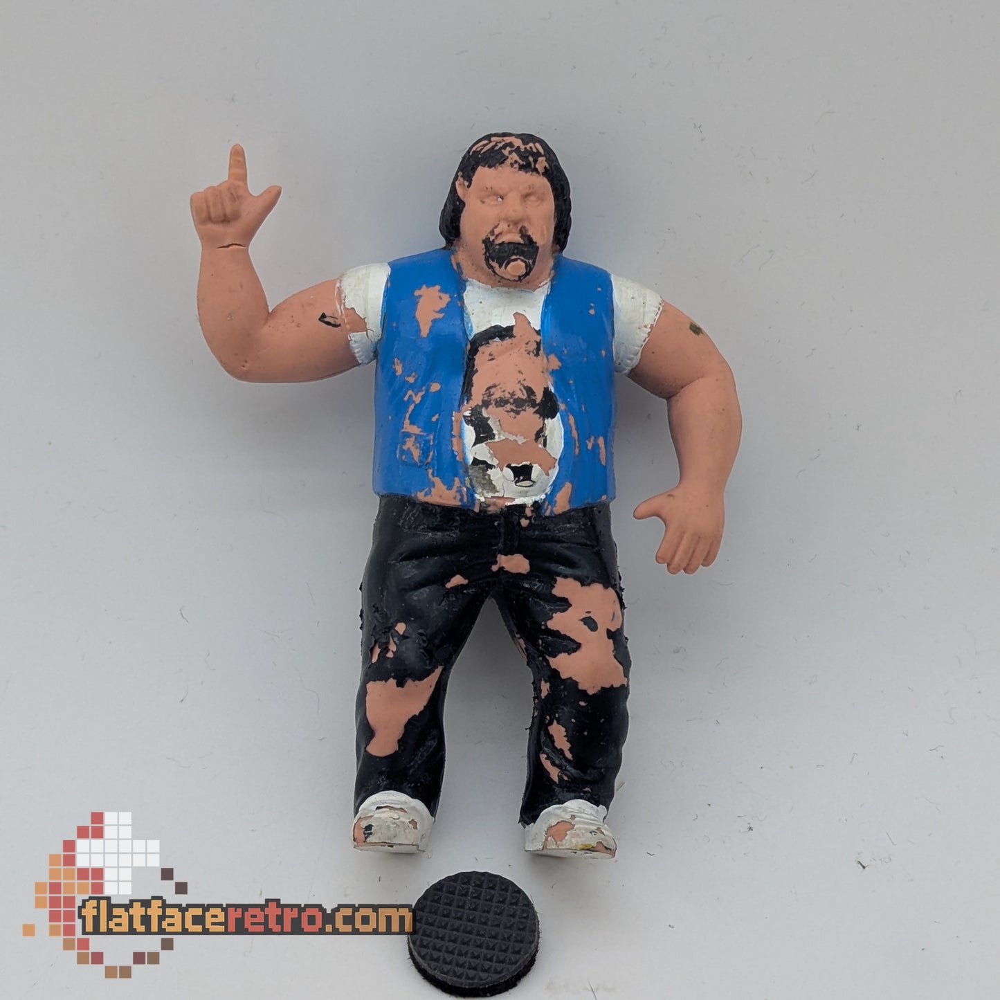 Captain Lou Albano - Wrestling WWF LJN Bendies - Figure Only