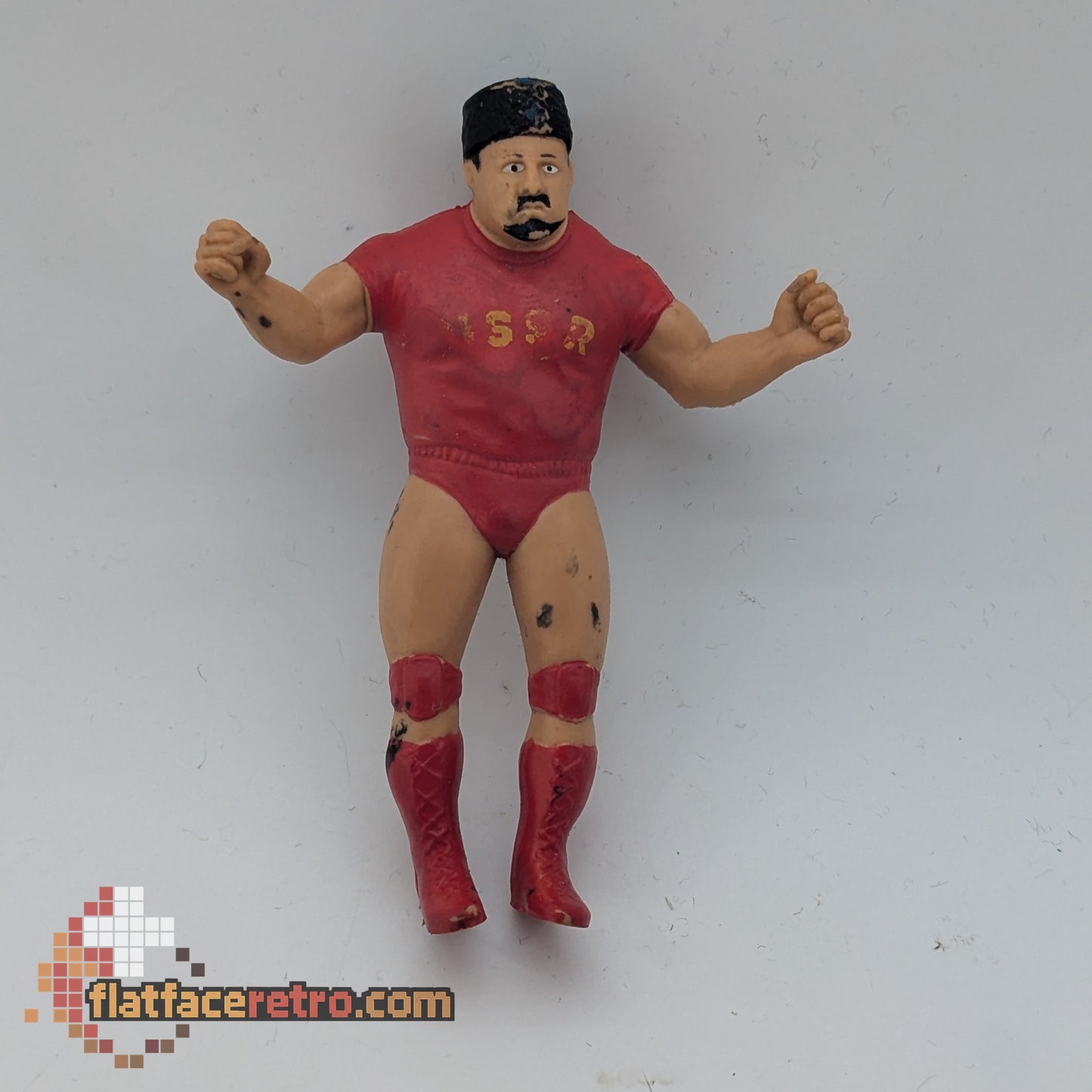 Nikolai Volkoff - Wrestling WWF LJN Bendies - Figure Only