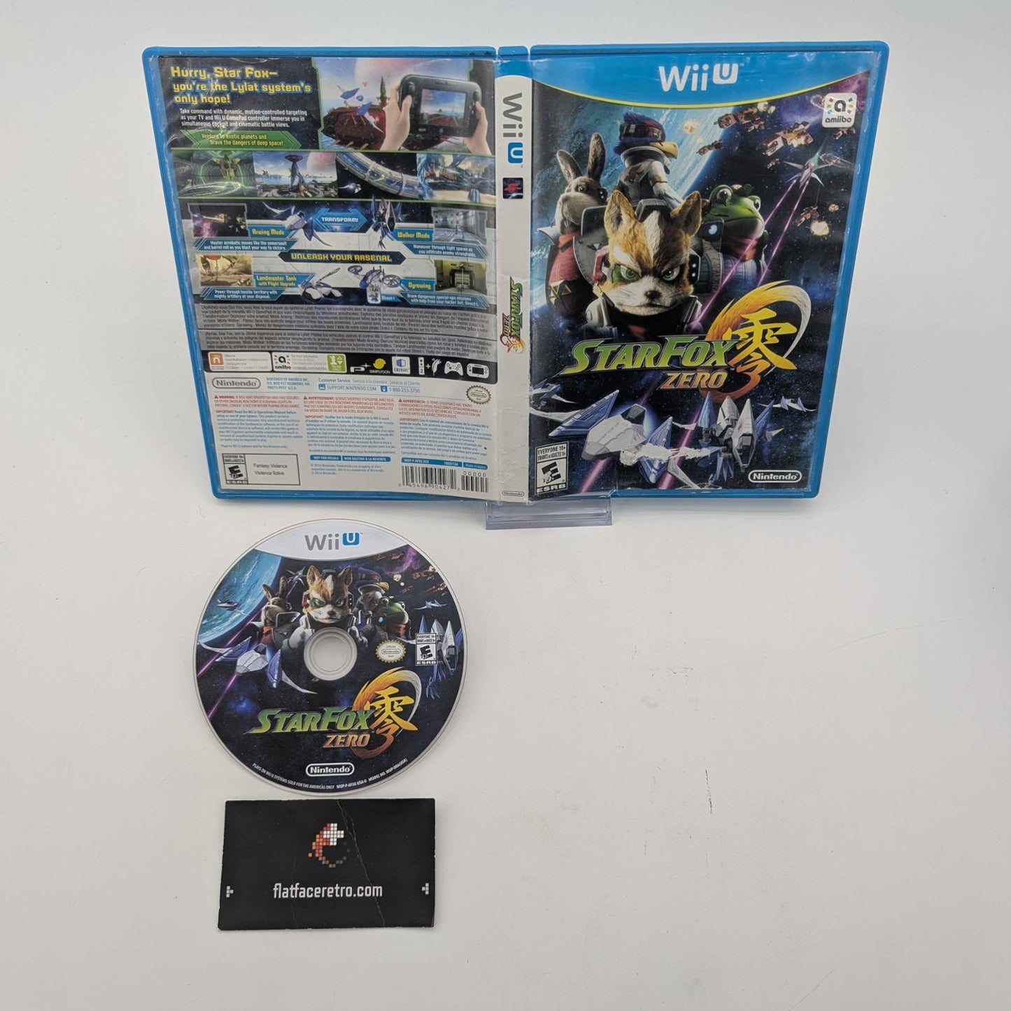 Star Fox Zero - Nintendo Wii U - Game and Box Only