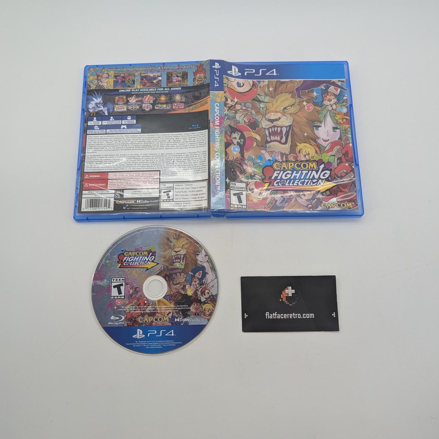 Capcom Fighting Collection - Sony PlayStation 4 - Game and Box Only