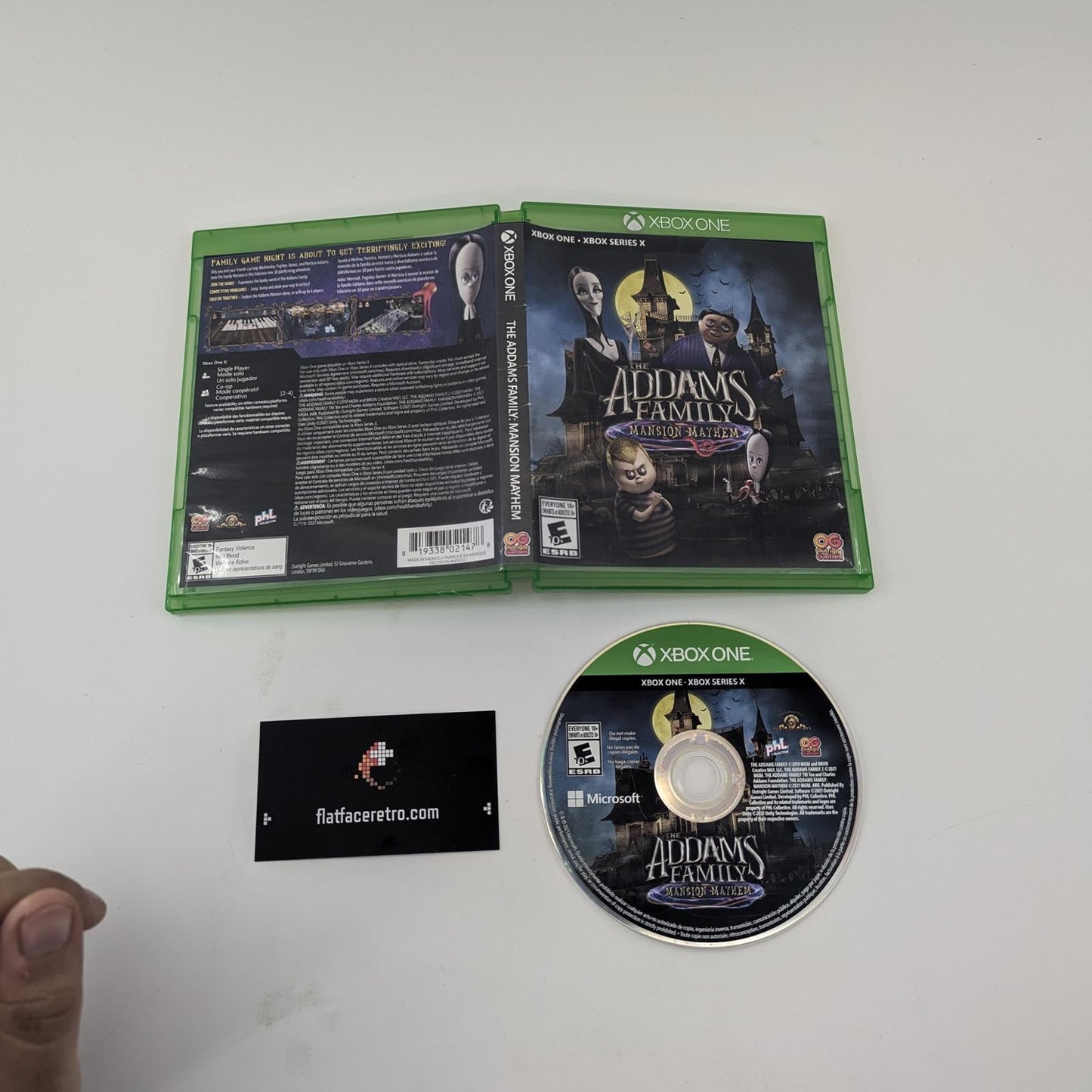 The Addams Family: Mansion Mayhem - Microsoft Xbox One - Game and Box Only