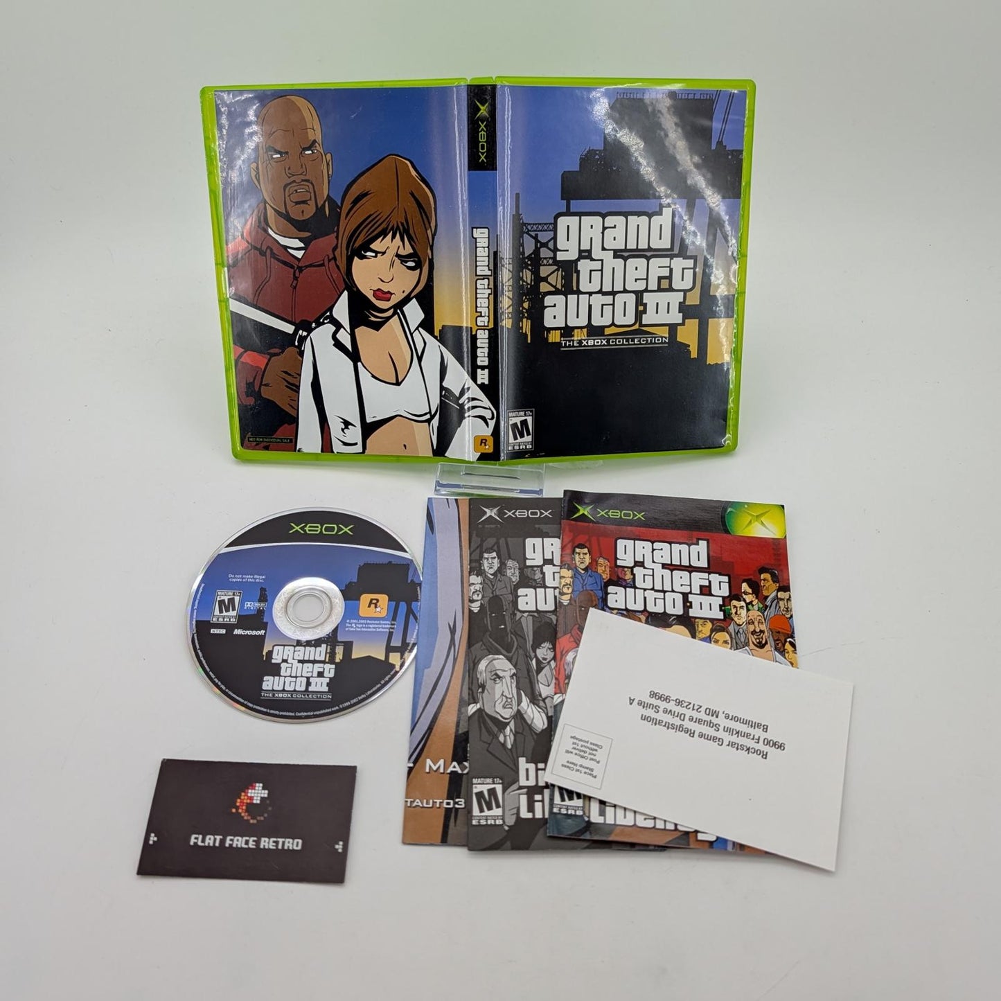 Grand Theft Auto Double Pack - Microsoft Xbox - Complete