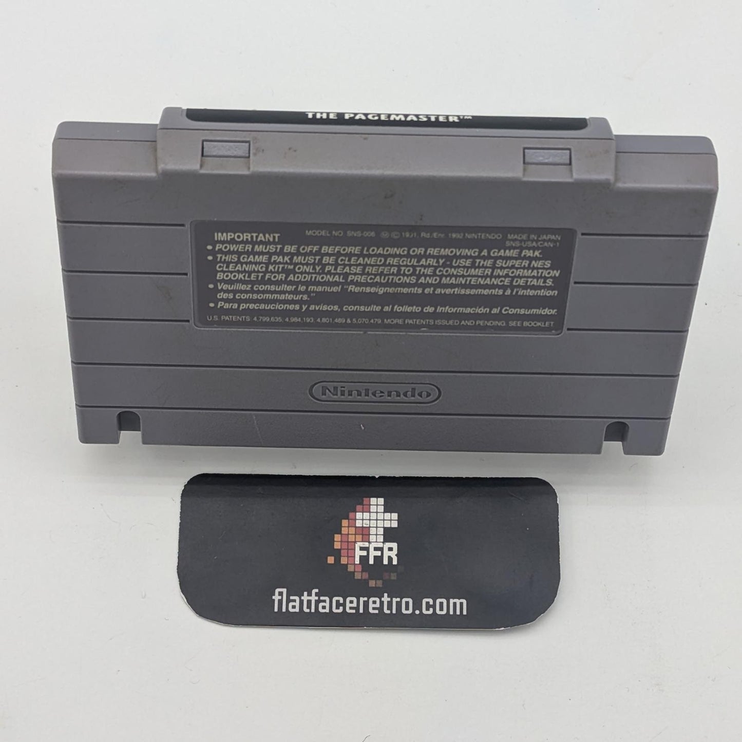 The Pagemaster - Nintendo SNES - Game Only