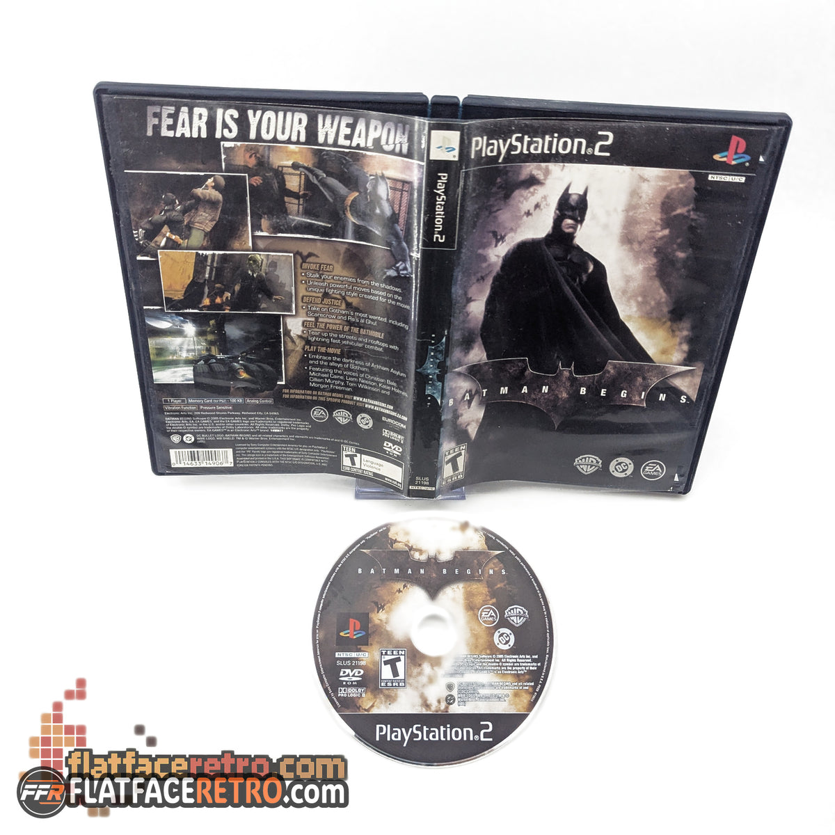 Batman Begins - Sony PlayStation 2 - Game and Case Insert Only