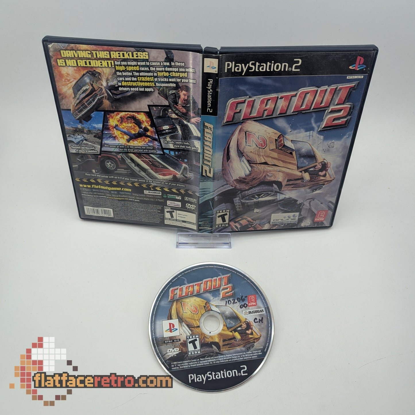 Flatout 2 - Sony PlayStation 2 - Game and Box Only