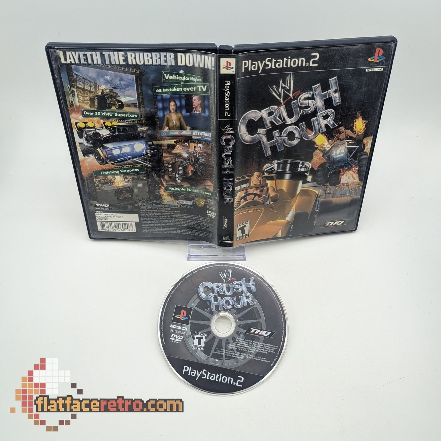 WWE Crush Hour - Sony PlayStation 2 - Game and Box Only
