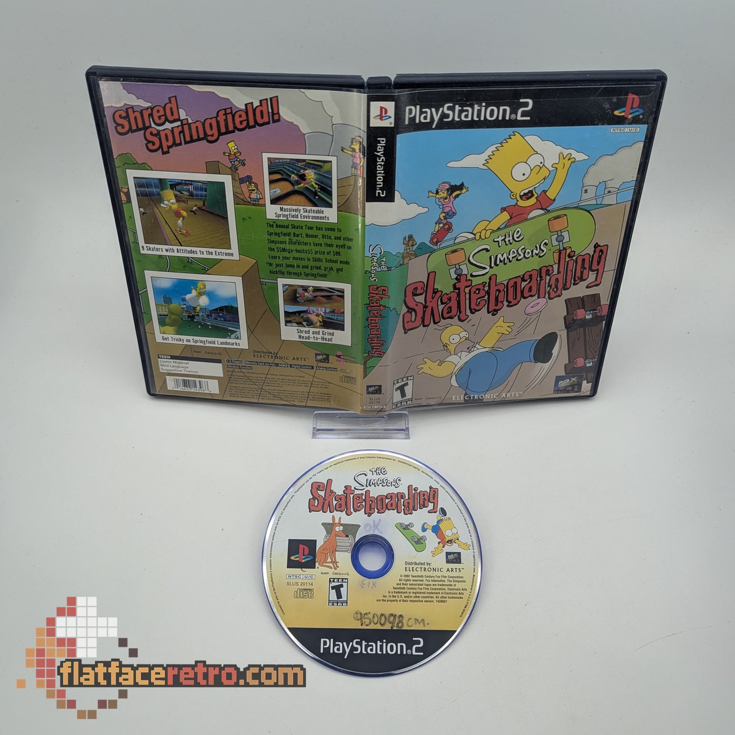The Simpsons Skateboarding - Sony PlayStation 2 - Game and Box Only