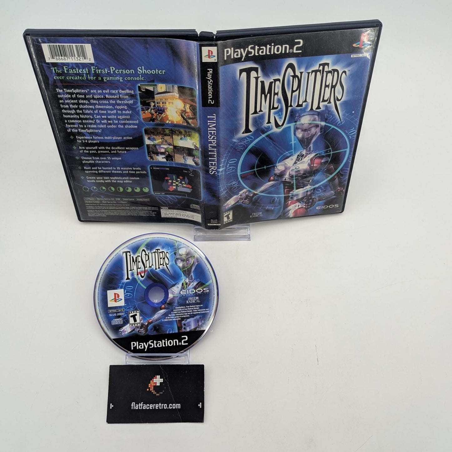 Time Splitters - Sony PlayStation 2 - Game and Box Only