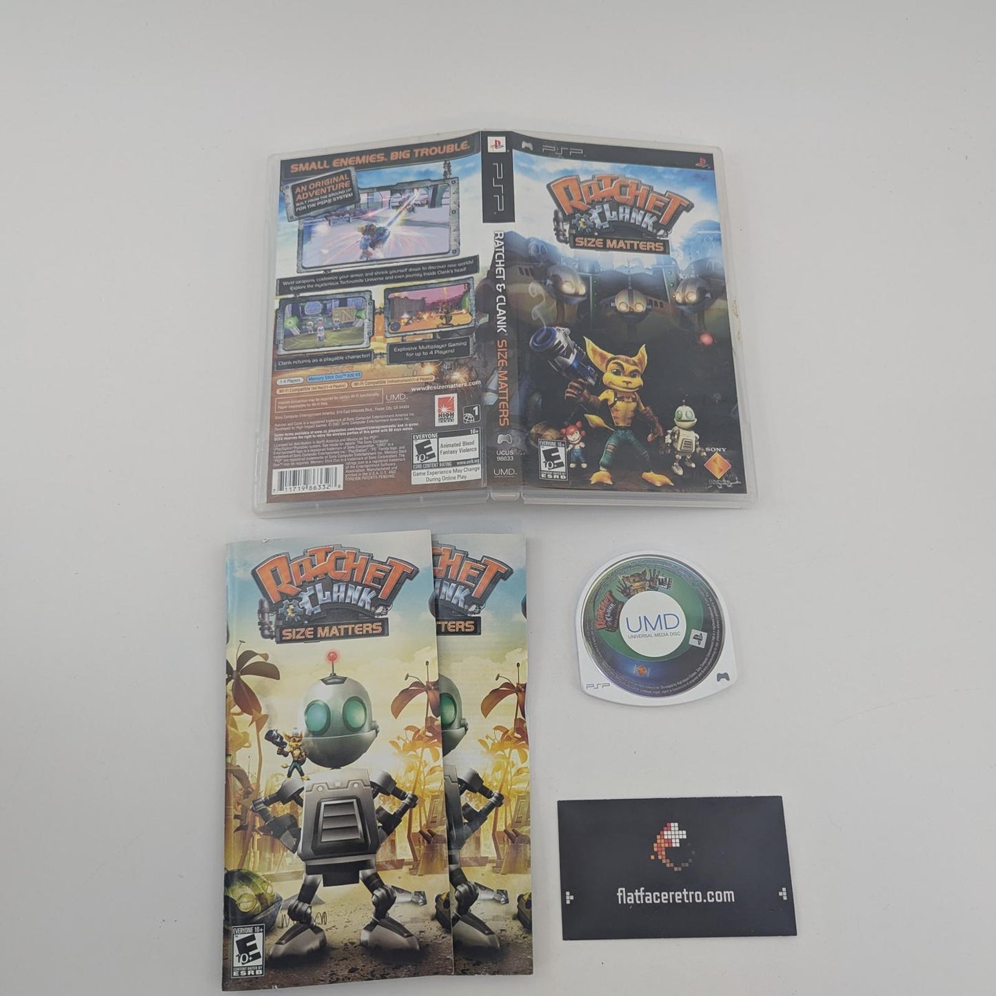 Ratchet and Clank Size Matters - Sony PSP - Complete